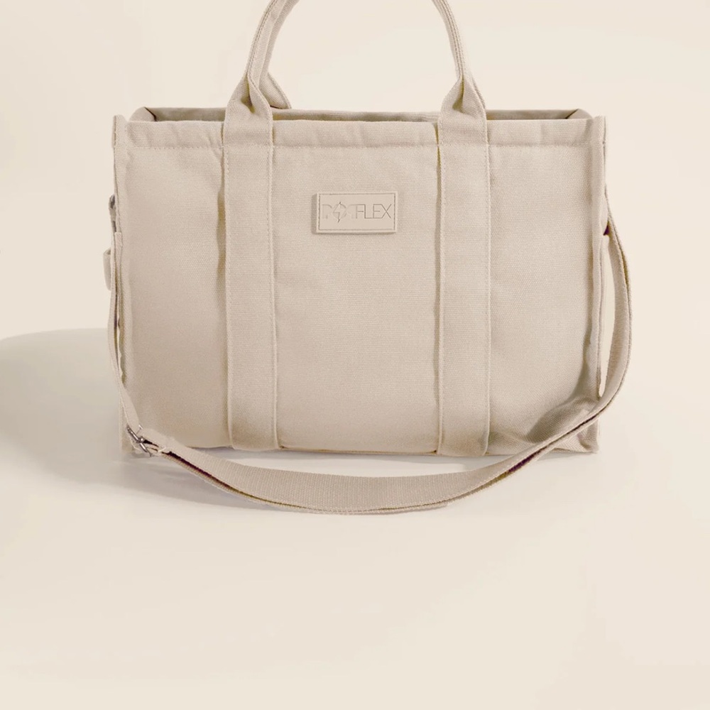Popflex Sloane tote in taupe